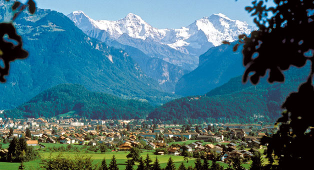 Interlaken mit dem Zug