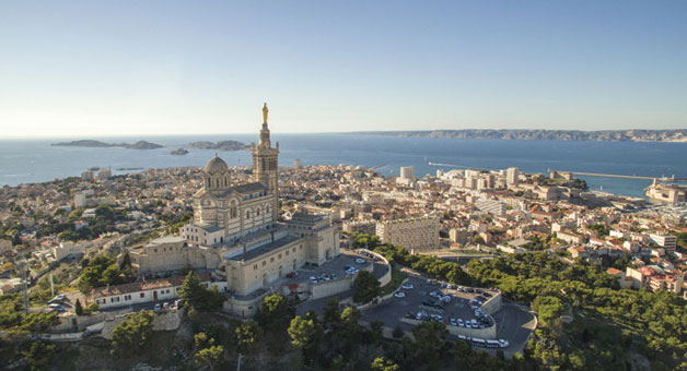 Marseille mit dem Zug